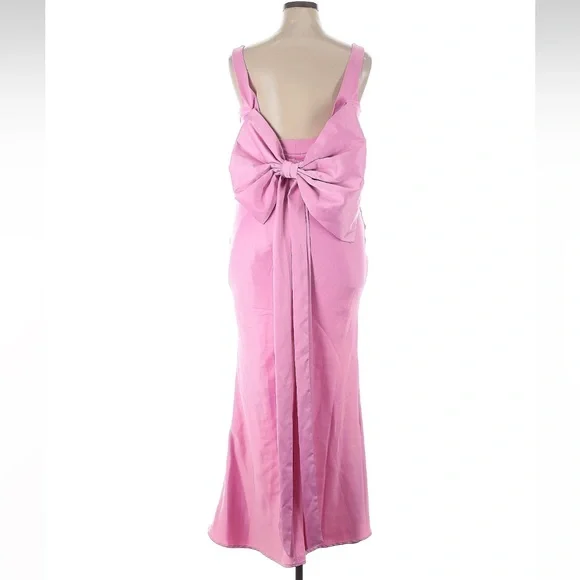 Fashion Nova Bow Pink Long Maxi Formal Glove XL - Picture 6 of 7